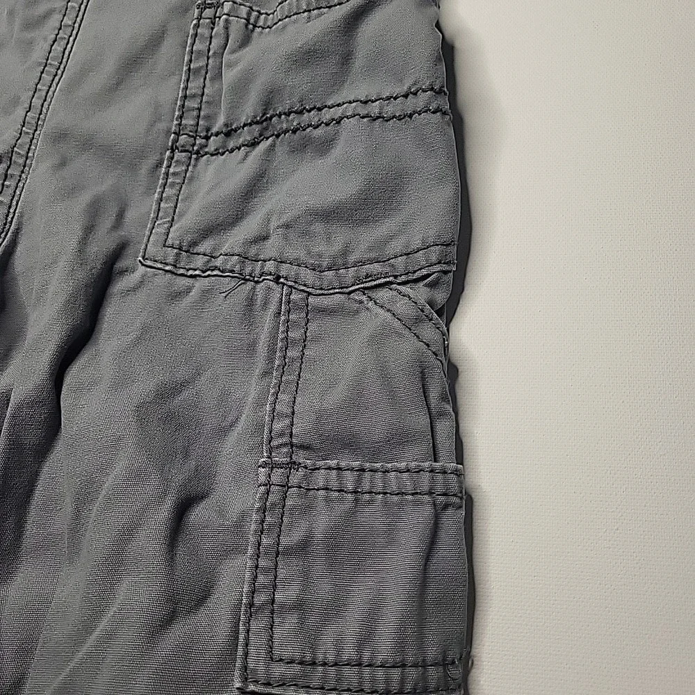 OSHKOSH BGosh Vestbak‎ Gray Overalls Corduroy Detail Size 12M